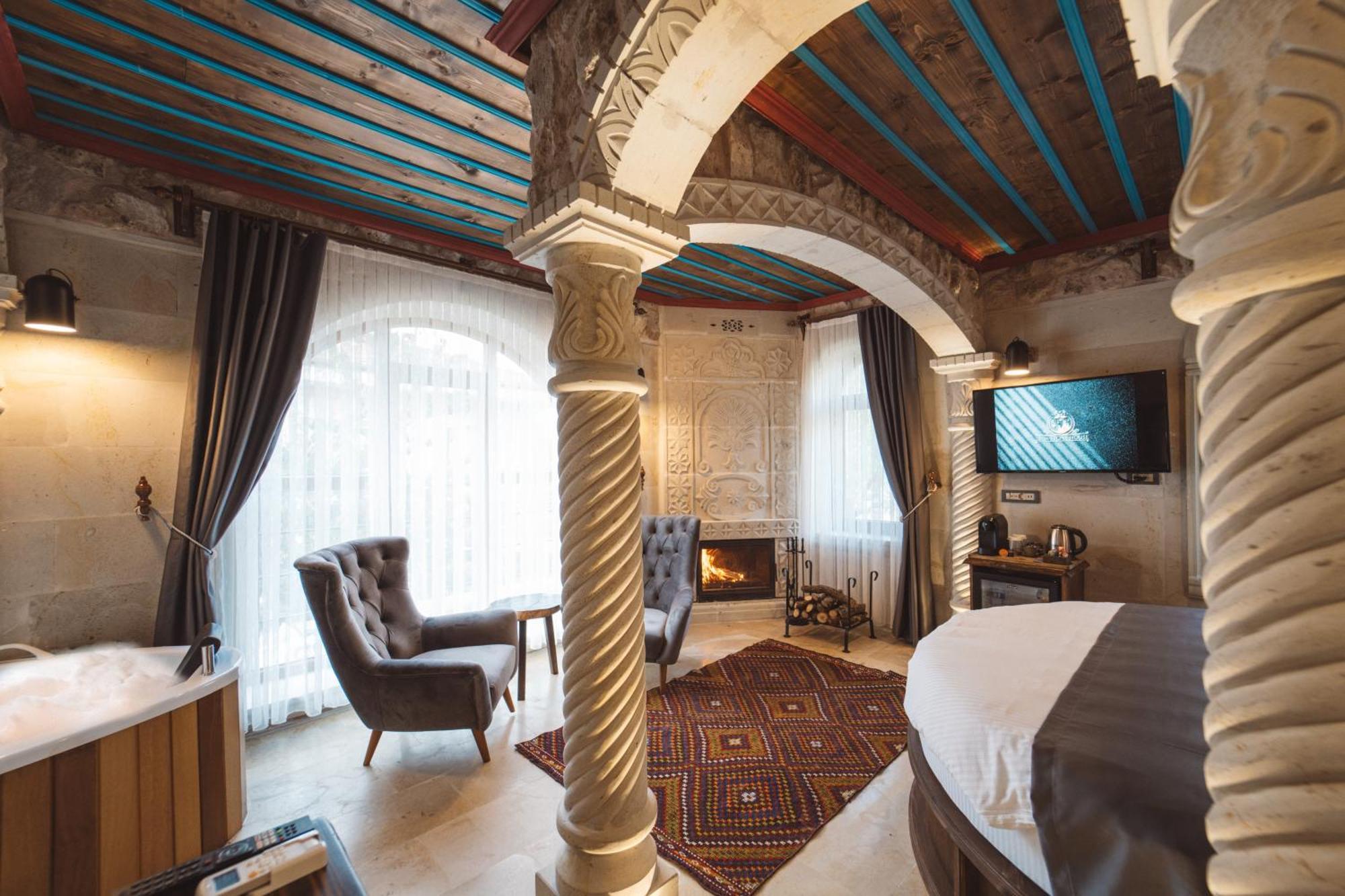 Leda Stone House Hotel เนฟซิเฮียร์ ภายนอก รูปภาพ